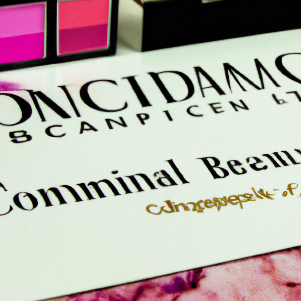 Affordable cosmetic branding consultation